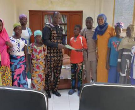 Rencontre d’échanges et de plaidoyer des enfants chez le gouverneur de la région du Sahel